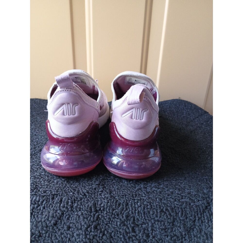 Nike Air Max 270 Women's Sneakers – Light Pink/Dusty Plum – Size 7.5 - Picture 5 of 7